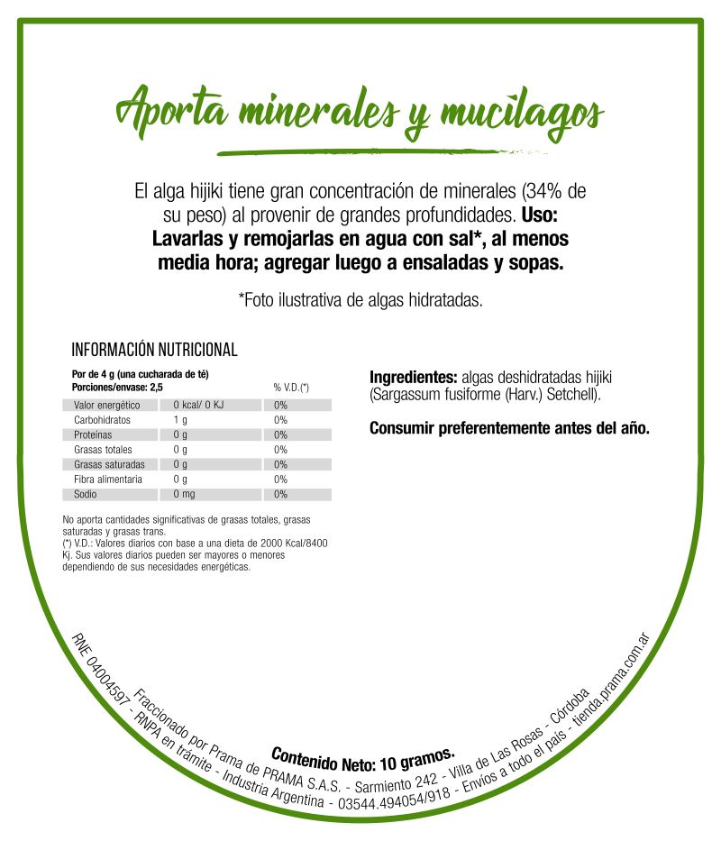 Algas Hiziki